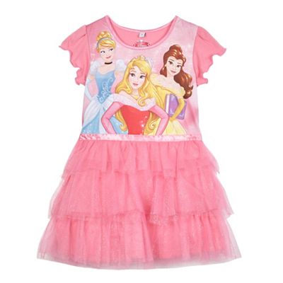 Disney Princess Girls' pink princess print night dress